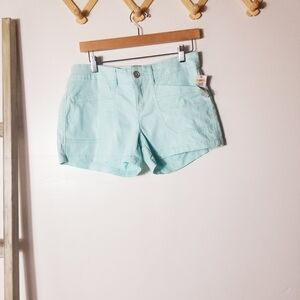NWT UNIONBAY JUNIORS LIGHT BLUE SHORTS SIZE 7
